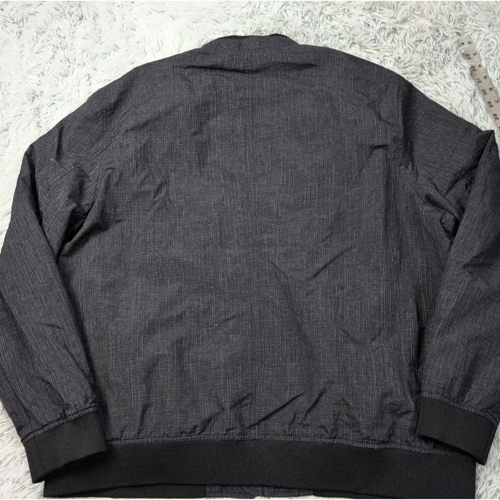 Alfani Jacket Mens XXL Lined Sport Pockets Soft Zip Up Lightweight Slim Fit